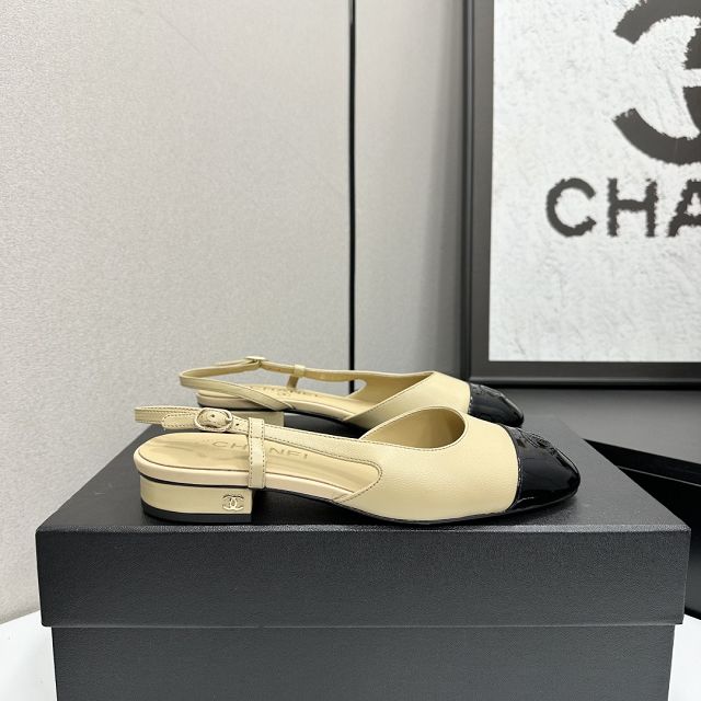 CC original lambskin slingbacks CH00253
