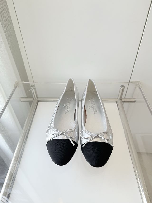 CC original suede calfskin ballet flats CH00243