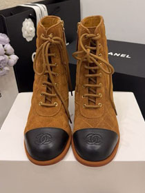 CC original suede calfskin short boots CH00255