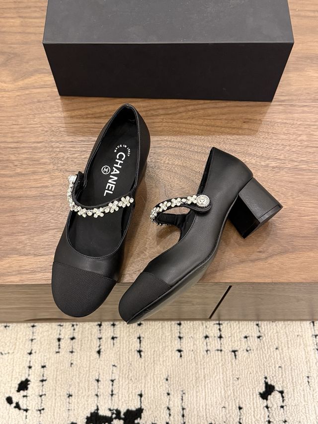 CC original lambskin 45mm pumps CH00296