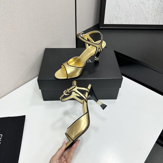 CC original lambskin 90mm sandals CH00260