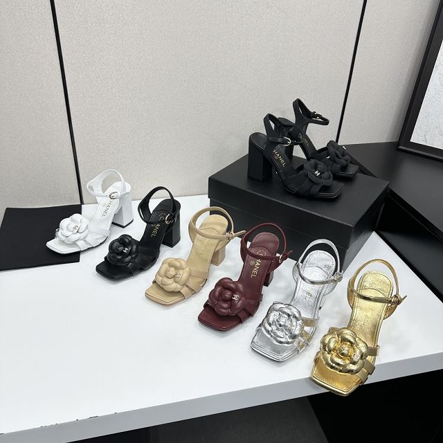 CC original lambskin 95mm sandals CH00283