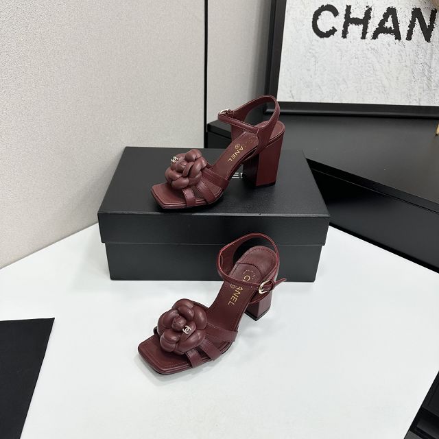CC original lambskin 95mm sandals CH00283