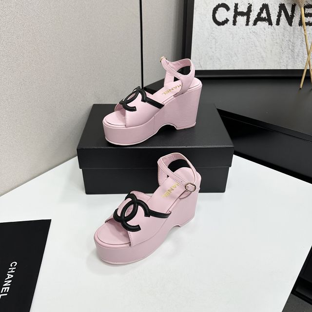 CC original lambskin 99mm sandals CH00257