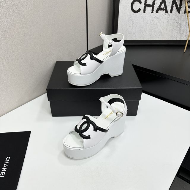 CC original lambskin 99mm sandals CH00257