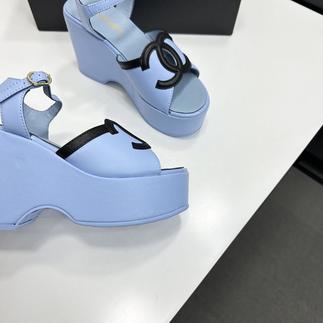 CC original lambskin 99mm sandals CH00257