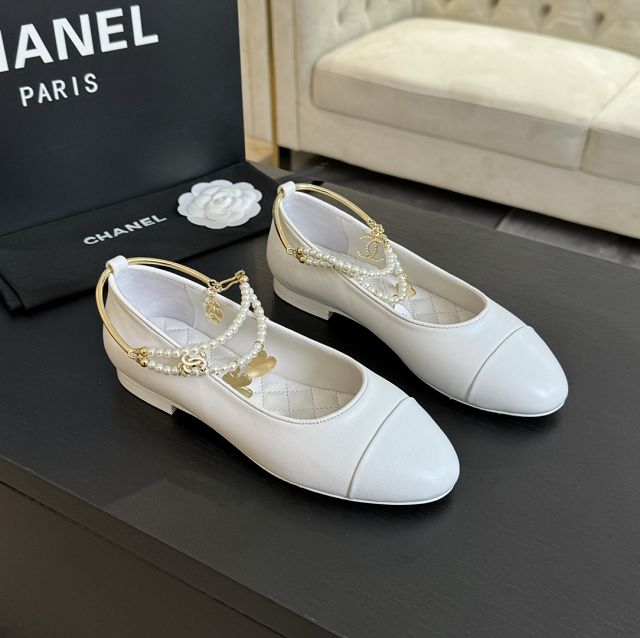 CC original lambskin ballet flats CH00265