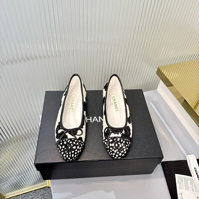 CC original lambskin ballet flats CH00278