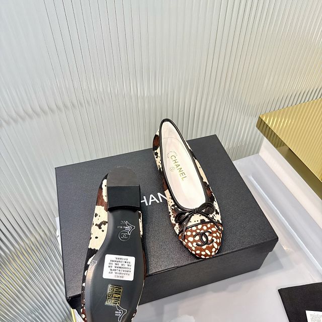 CC original lambskin ballet flats CH00278