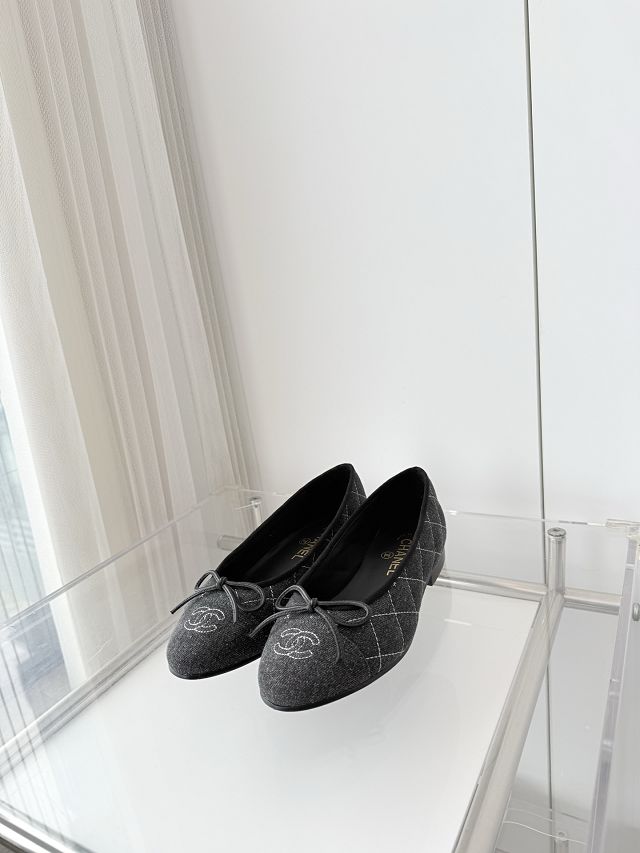 CC original lambskin ballet flats CH00284