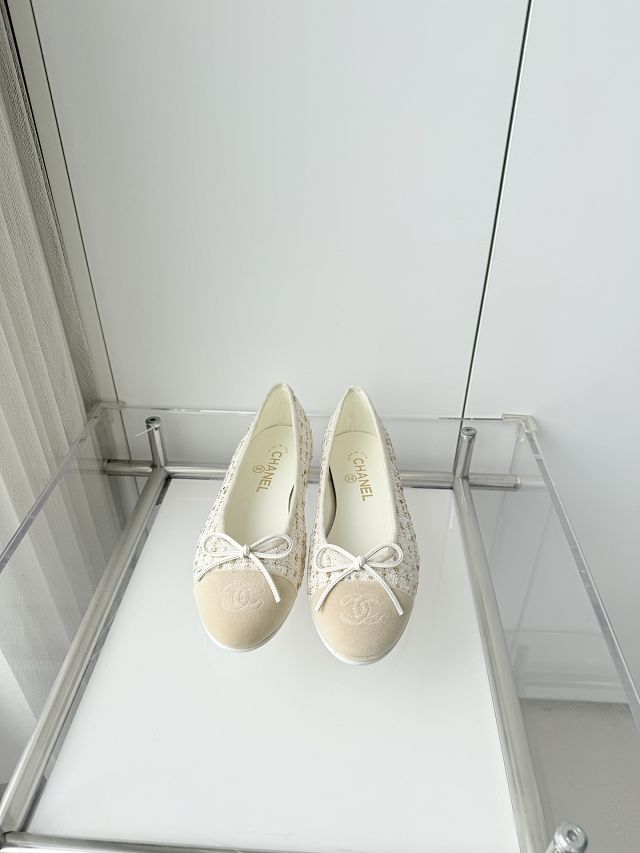 CC original lambskin ballet flats CH00284