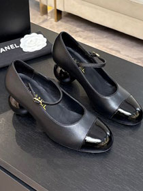 CC original lambskin mary janes CH00256