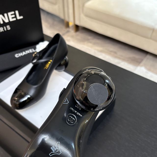 CC original lambskin mary janes CH00256