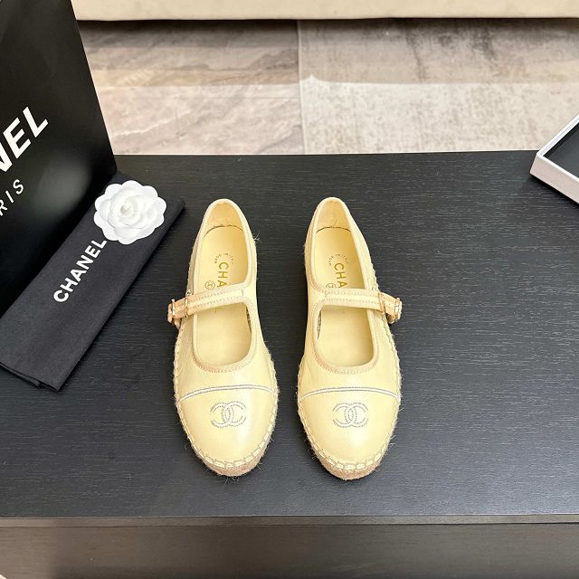 CC original lambskin mary janes CH00266