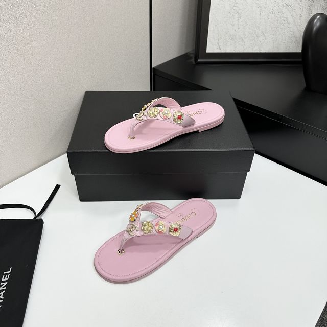 CC original lambskin mules CH00259