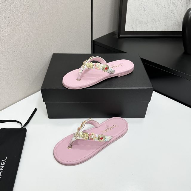 CC original lambskin mules CH00259