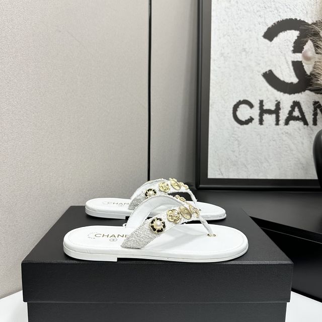 CC original lambskin mules CH00259