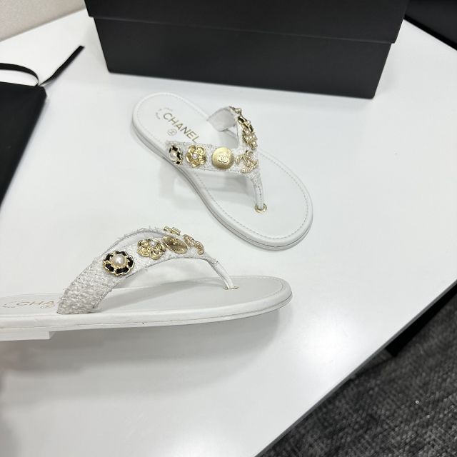 CC original lambskin mules CH00259