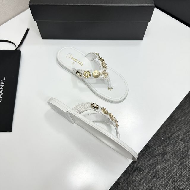 CC original lambskin mules CH00259