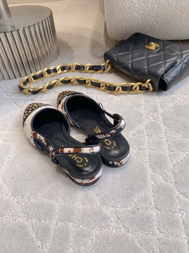 CC original lambskin slingbacks CH00274