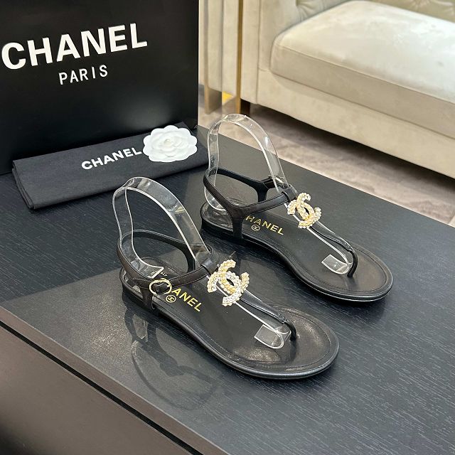 CC original lambskin thongs CH00267