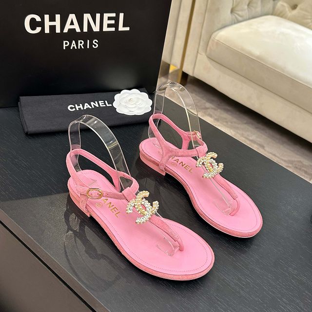 CC original lambskin thongs CH00267