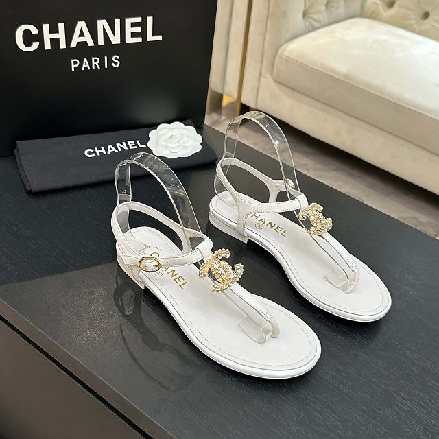 CC original lambskin thongs CH00267