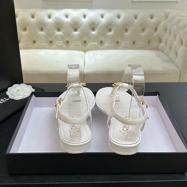 CC original lambskin thongs CH00267