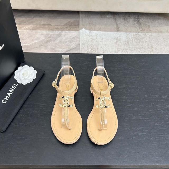 CC original lambskin thongs CH00269