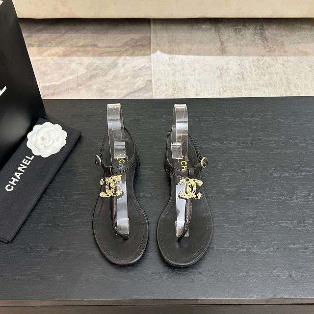 CC original lambskin thongs CH00269