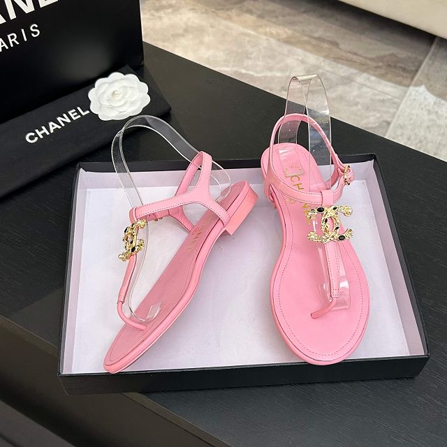 CC original lambskin thongs CH00269