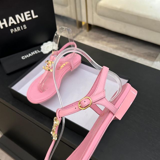 CC original lambskin thongs CH00269