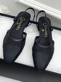 CC original mesh slingbacks CH00292