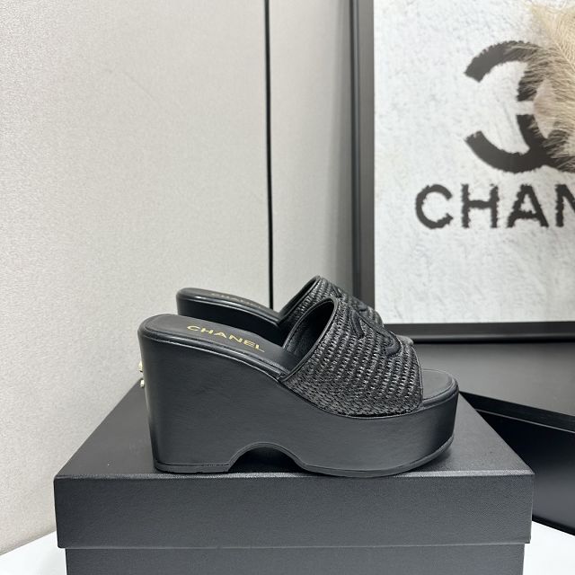 CC original raffia 99mm sandals CH00258