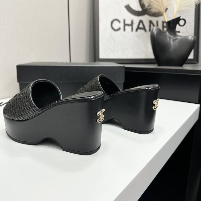 CC original raffia 99mm sandals CH00258