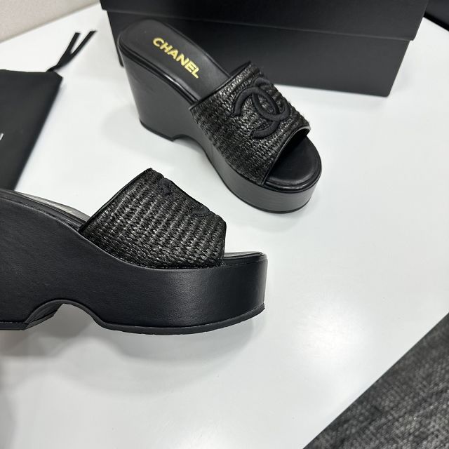 CC original raffia 99mm sandals CH00258