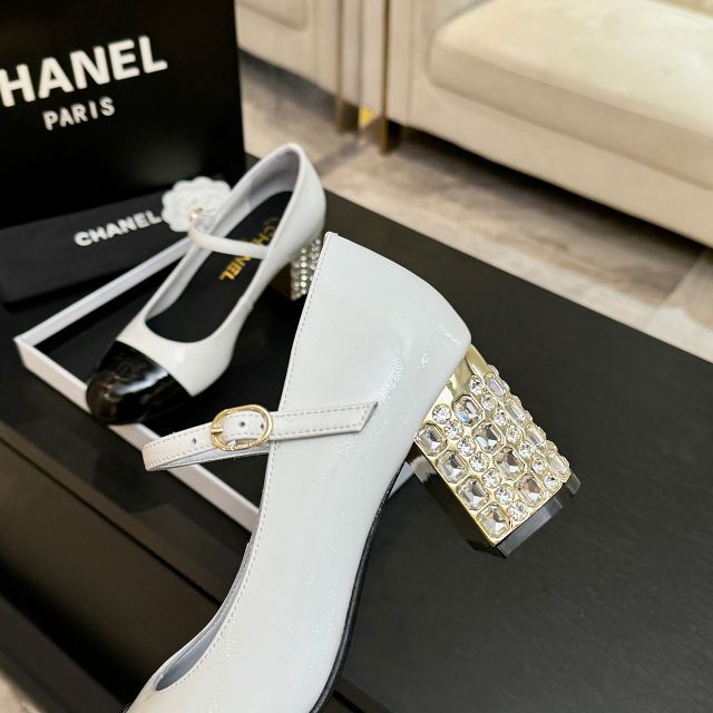 CC original suede calfskin pumps CH00263