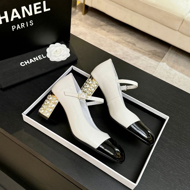 CC original suede calfskin pumps CH00263