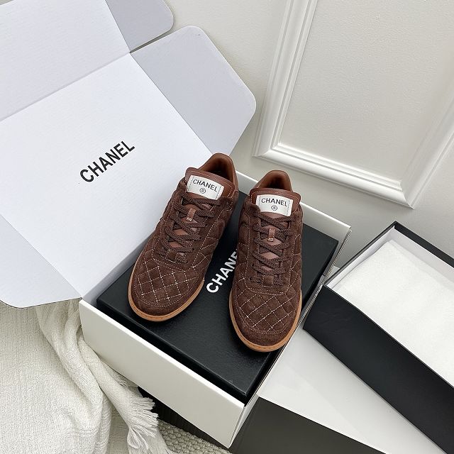 CC original suede calfskin sneakers CH00294