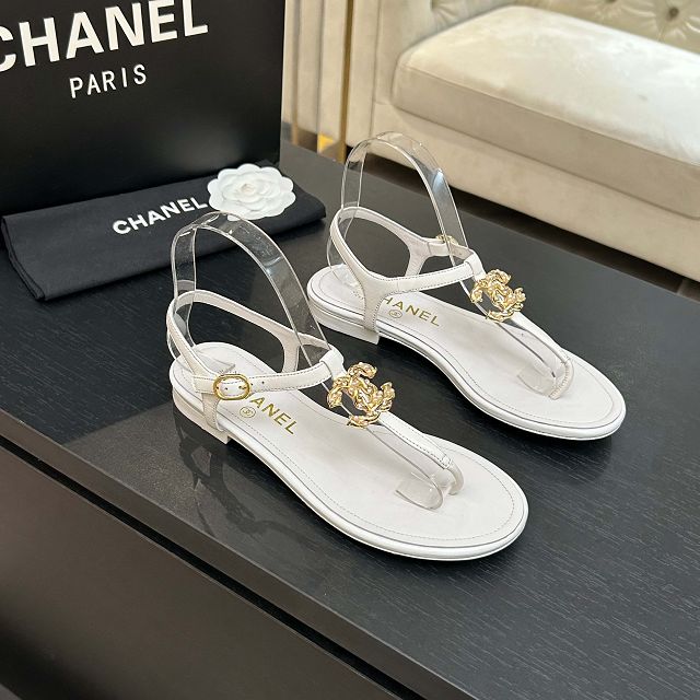 CC original suede calfskin thongs CH00268