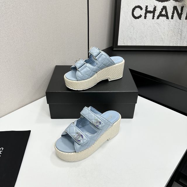 CC original calfskin 70mm sandals CH00312