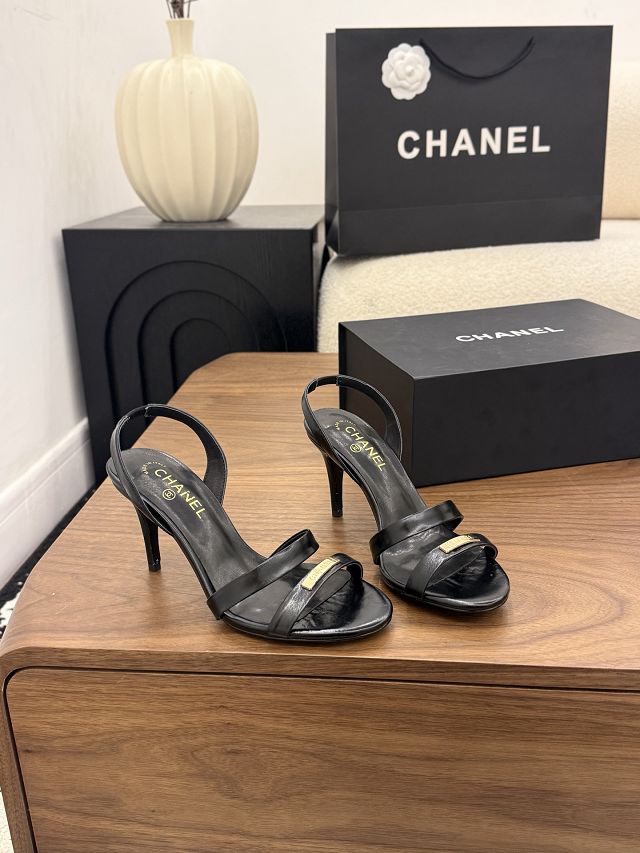 CC original calfskin 90mm sandals CH00303