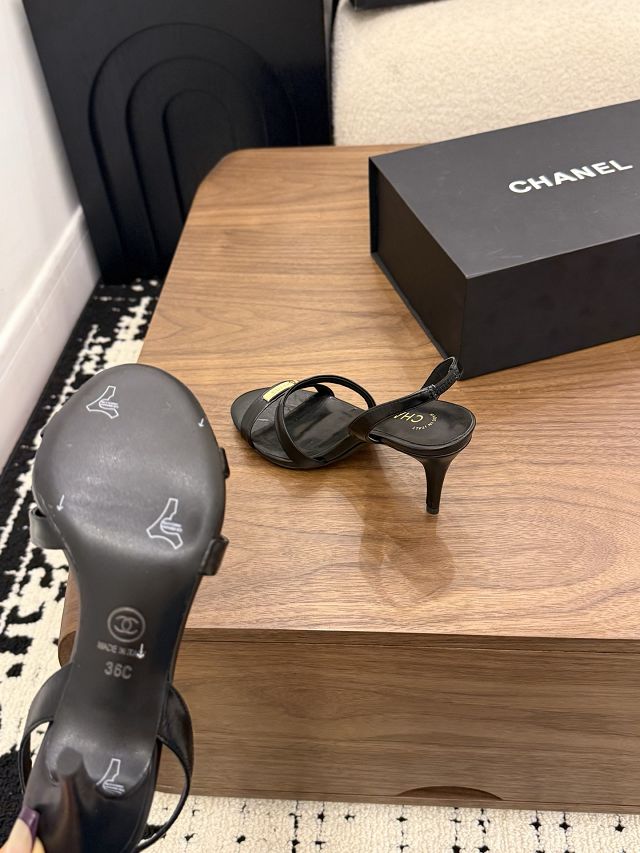 CC original calfskin 90mm sandals CH00303