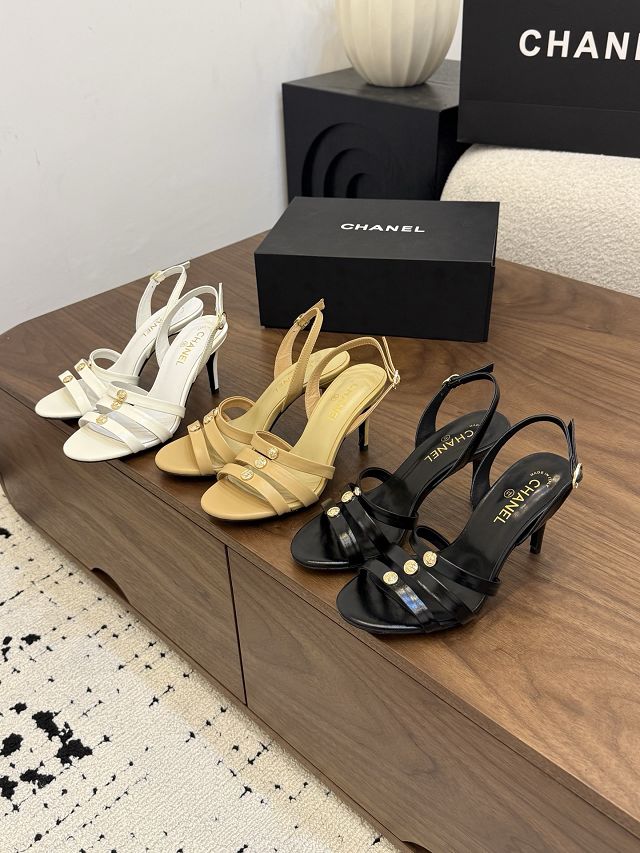 CC original calfskin 90mm sandals CH00304