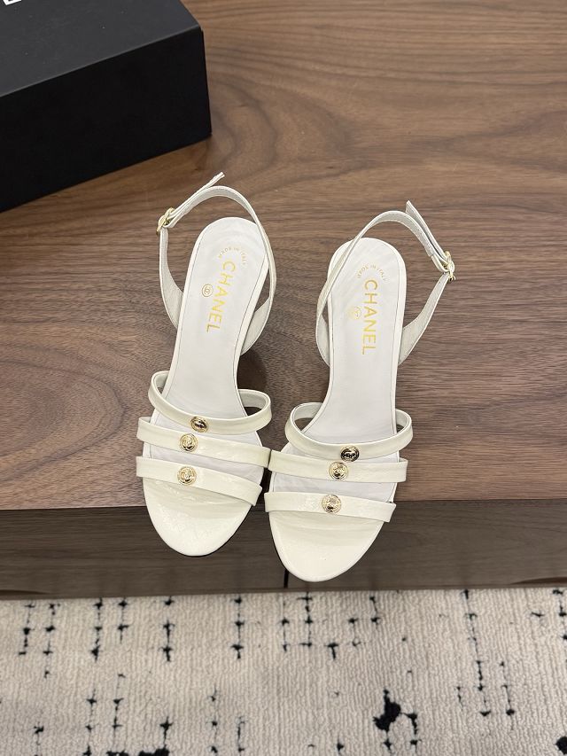 CC original calfskin 90mm sandals CH00304