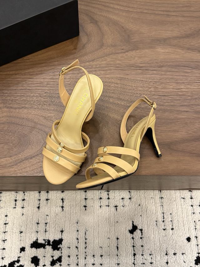 CC original calfskin 90mm sandals CH00304