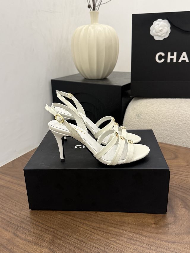 CC original calfskin 90mm sandals CH00304