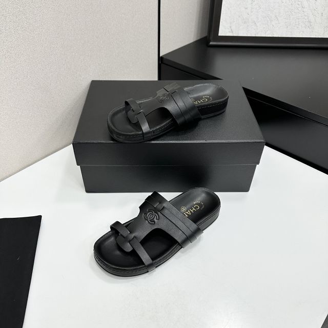 CC original calfskin mules CH00313