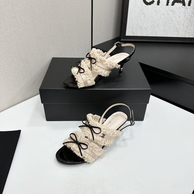 CC original fabric 35mm sandals CH00308