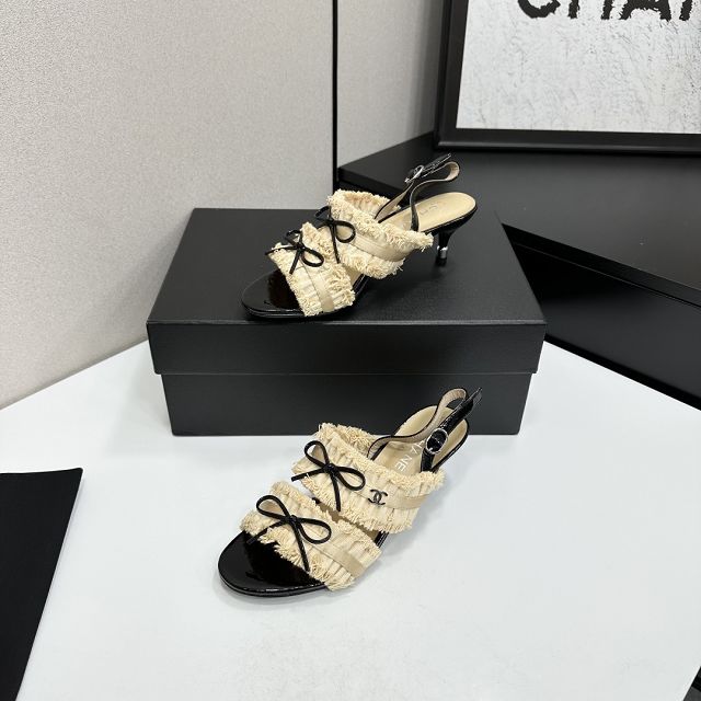 CC original fabric 35mm sandals CH00308